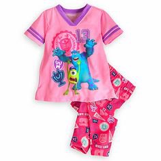Monsters, Inc. PJ Pal for Girls | PJ Pals | Disney Store | Disney baby clothes, Kids outfits, Baby girl pjs