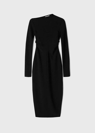 Nanushka Tamal Asymmetric Dress - Black – Frankie Shop Europe