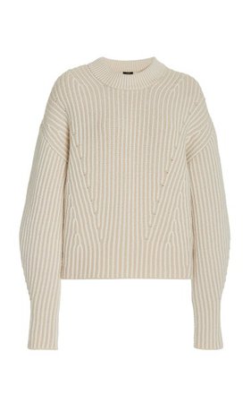 Oversized Striped Wool-Blend Sweater By Joseph | Moda Operandi