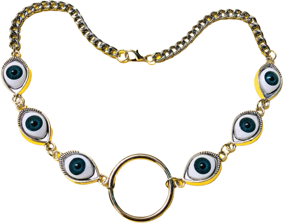 eyeball necklace