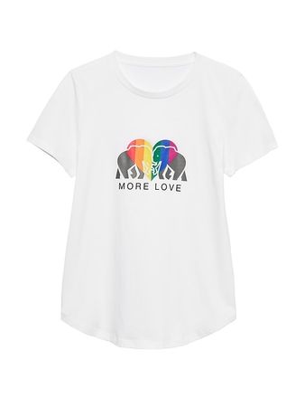 Pride 2019 Elephant T-Shirt (Women's Sizes) | Banana Republic white