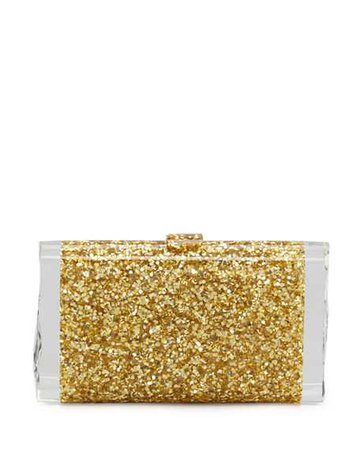 Edie Parker Lara Confetti Clutch Bag | Neiman Marcus