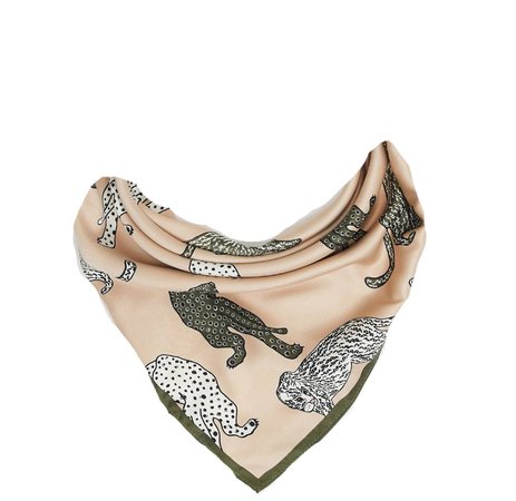 & other stories leopard scarf