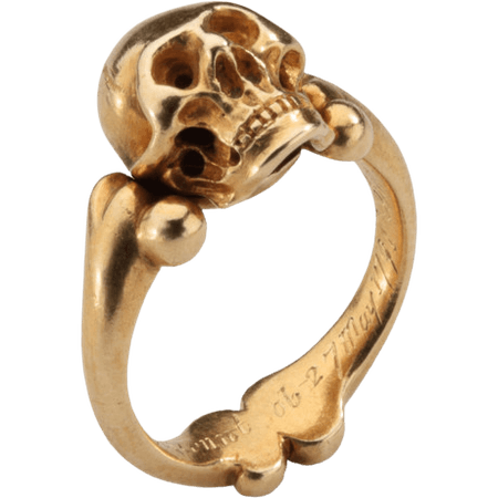 late 17th to early 18th Century, Memento Mori ring, England