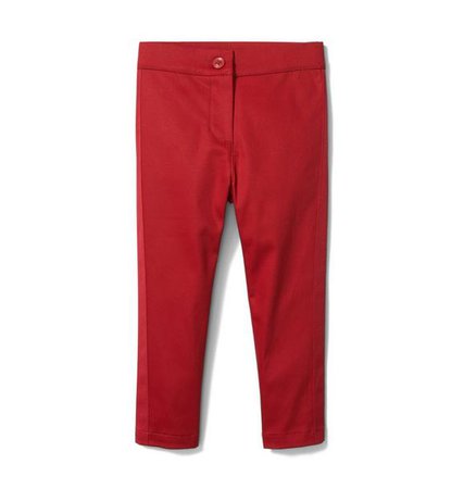 Girl Holiday Red Sateen Pant by Janie and Jack