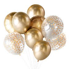 gold balloons - Google Search