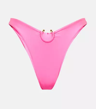 Pierced Bikini Bottoms in Pink - Same | Mytheresa