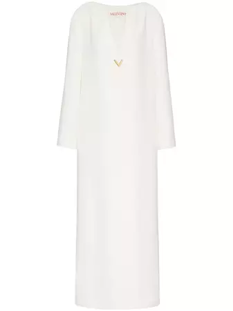 Valentino Garavani Cady Couture Silk Dress - Farfetch