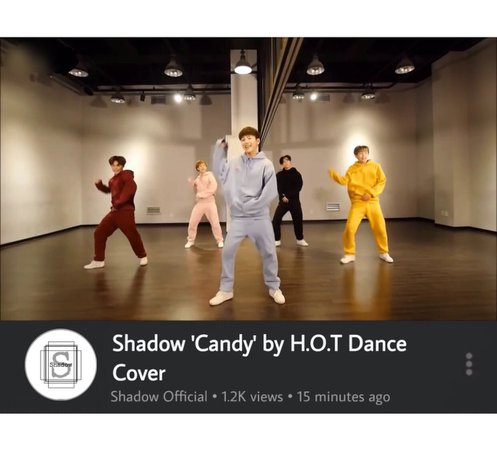 Shadow ‘Candy’ by H.O.T Dance Cover