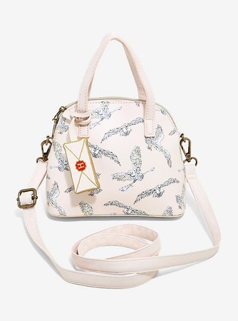Loungefly Harry Potter Hedwig Mini Dome Crossbody Bag
