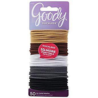 Amazon.com : Scunci Effortless Beauty Large No-damage Pastel Elastics, 30-Count (Colors May Vary) : Ponytail Holders : Beauty