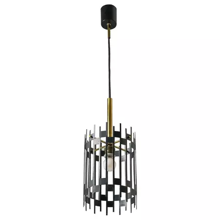 Modernist Italian 'Cage' Pendant, 1950s For Sale at 1stDibs