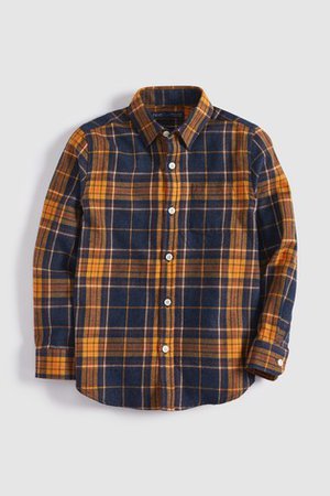 Buy Long Sleeve Flannel Check Shirt (3-16yrs) from the Next UK online shop