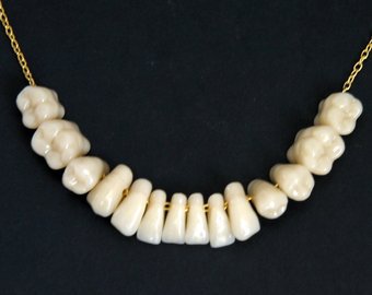 teeth necklace - Google Search