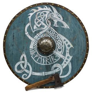 viking aesthetic shield