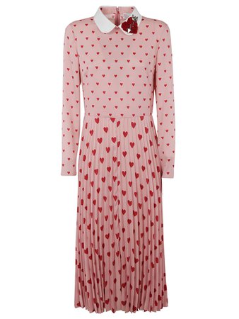 RED Valentino RED Valentino Плиссированное платье - розовый - 10993815 | italist