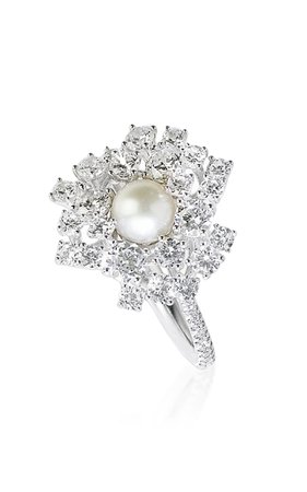 Rain Pearl Wedding Ring by Tatiana Verstraeten | Moda Operandi