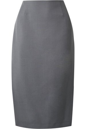 Prada | Mohair and wool-blend pencil skirt | NET-A-PORTER.COM