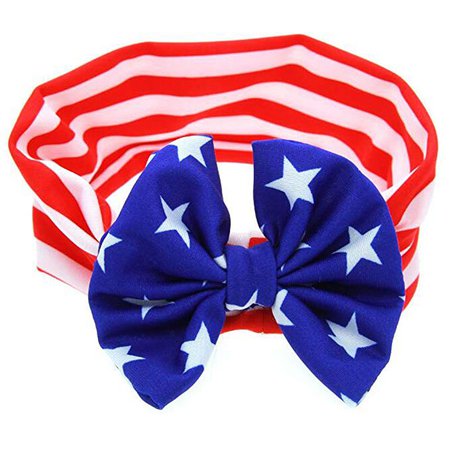 Amazon.com: Patiky Baby Toddler Headband Stripe Stars Hair Band Accessories Headwear for 4th of July TS05 (Bunny Ears): Home & Kitchen