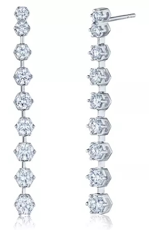 Kwiat Starry Night Diamond Linear Drop Earrings | Nordstrom