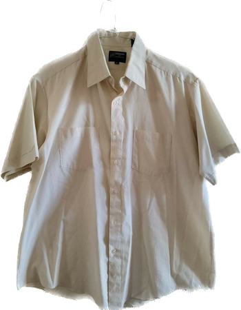 vintage white button up shirt