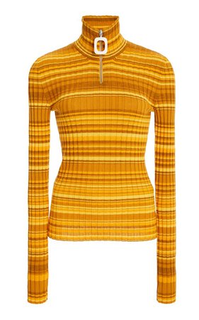 Striped Wool Turtleneck Sweater by JW Anderson | Moda Operandi