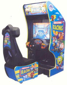 nicktoons racing arcade machine