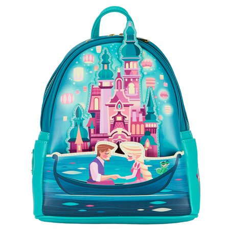Tangled Rapunzel Castle Glow in the Dark Mini Backpack – Loungefly.com