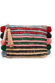 Dodo Bar Or | Tasseled striped cotton-gauze maxi dress | NET-A-PORTER.COM