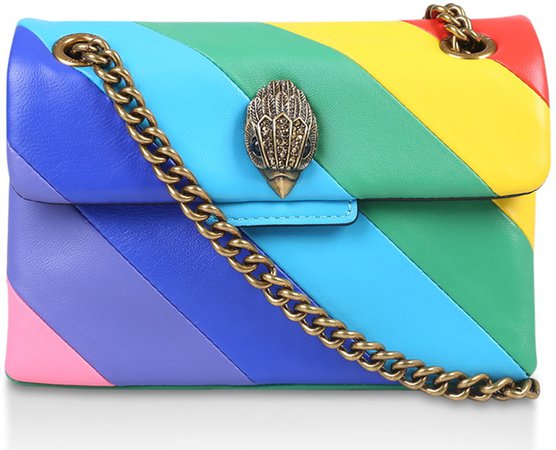 Rainbow Shop Mini Kensington Leather Crossbody Bag