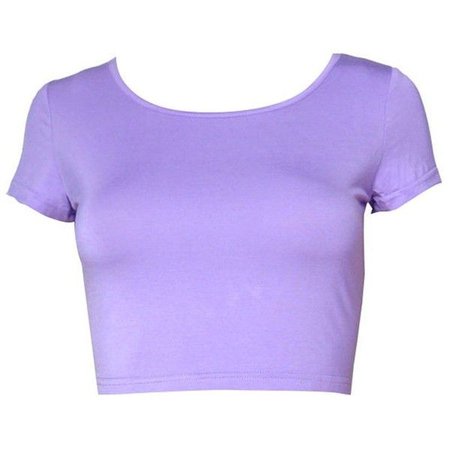 light purple shirt crop - Google Search