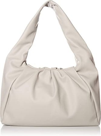Amazon.com: The Drop Women's Janelle Gathered Shoulder Bag, Ice Grey, One Size : Clothing, Shoes & Jewelry