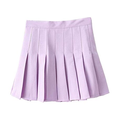 Minuoyi Sports High Waist with Underpants Tennis Badminton Cheerleader Pleated Skirt (Tag Size S, Yellow + White Stripe) at Amazon Women’s Clothing store: