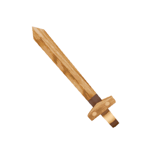 toy wooden sword