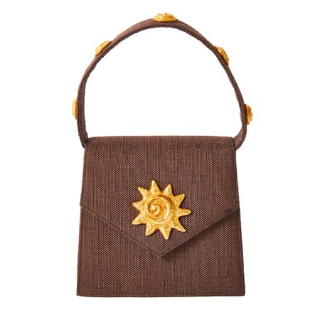 Edouard Rambaud Chocolate Brown Mini Handbag – marlenewetherell.com
