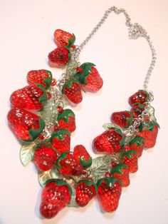Strawberry Necklace 1