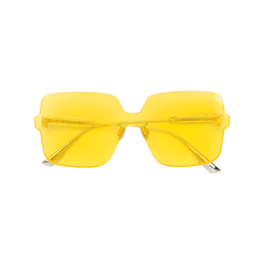 yellow dior glasses