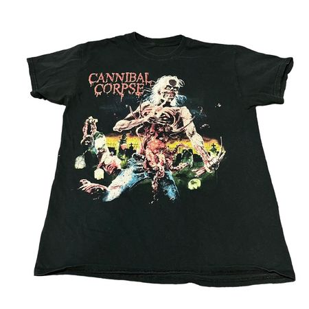 Vintage 2002 cannibal corpse tee Cannibal corpse... - Depop