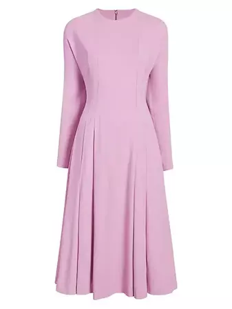 Shop Another Tomorrow Dolman-Sleeve Midi-Dress | Saks Fifth Avenue