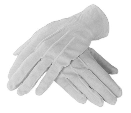 men’s Victorian formal gloves .
