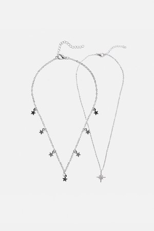 Starlight Pair of Necklaces – Adika