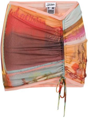 Jean Paul Gaultier The Scarf Mini Skirt - Farfetch
