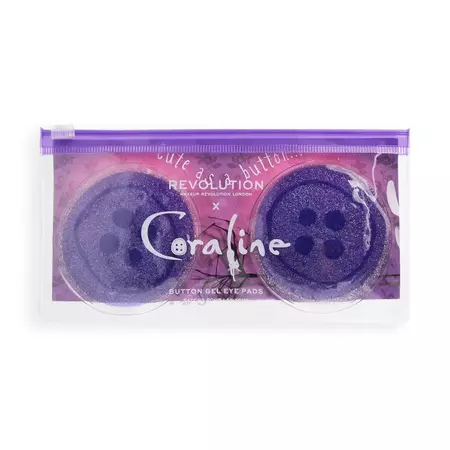 Coraline X Makeup Revolution Cooling Button Eye Pads | Revolution Beauty