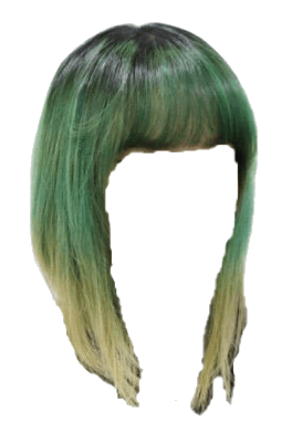 Green Hair with Blonde Ends | STYLE Official
