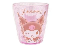 Sanrio plastic cup, kuromi, 8.79 fl oz, d3.07 x 3.35 in, 10pks