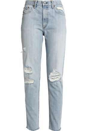 Marilyn distressed boyfriend jeans | RAG & BONE/JEAN | Sale up to 70% off | THE OUTNET