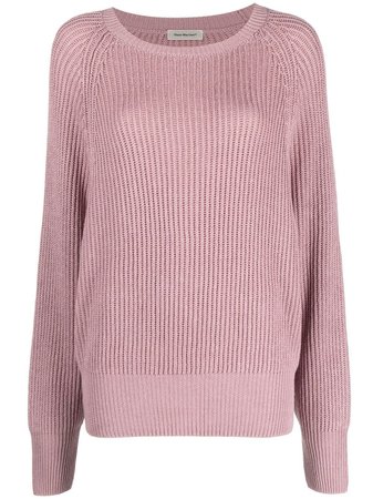 There Was One ribbed-knit crew-neck Jumper - Farfetch