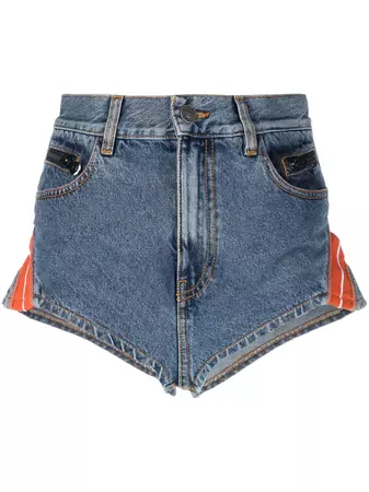 Diesel high-waist Denim Mini Shorts - Farfetch