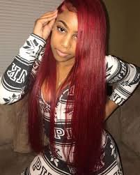 red baddie wigs - Google Search