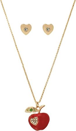 Amazon.com: Betsey Johnson Apple Jewelry Set: Clothing, Shoes & Jewelry
